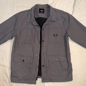 Vans Men's Charcoal Invisible Hood Jacket